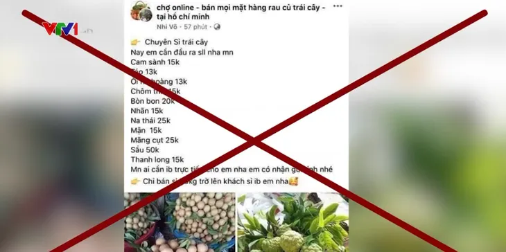 Tiền cọc mất hút khi chuyển khoản mua thực phẩm trên mạng - Ảnh 2.