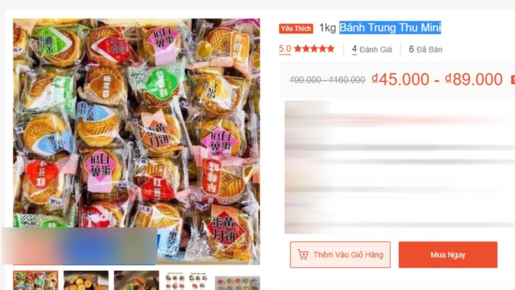Bánh trung thu mini siêu rẻ tràn lan trên chợ mạng - Ảnh 3. Bánh trung thu mini siêu rẻ tràn lan trên chợ mạng - Ảnh 3.