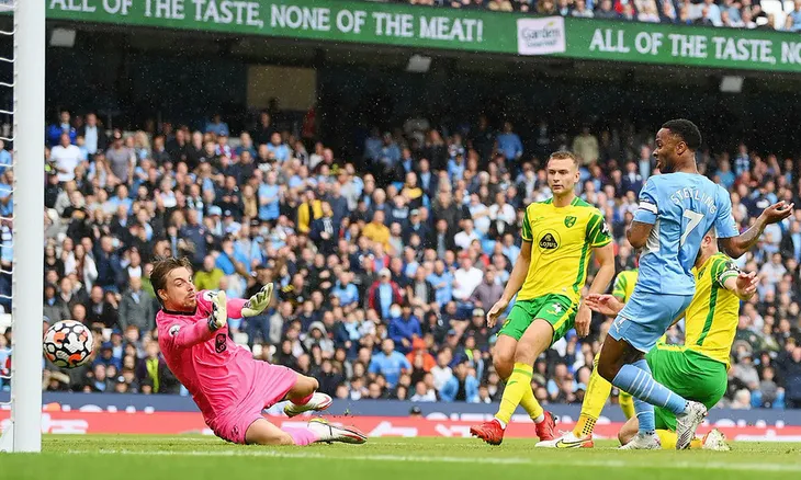 Jack Grealish ghi bàn đầu tiên, Man City thắng đậm Norwich - Ảnh 1. Jack Grealish ghi bàn đầu tiên, Man City thắng đậm Norwich - Ảnh 1.