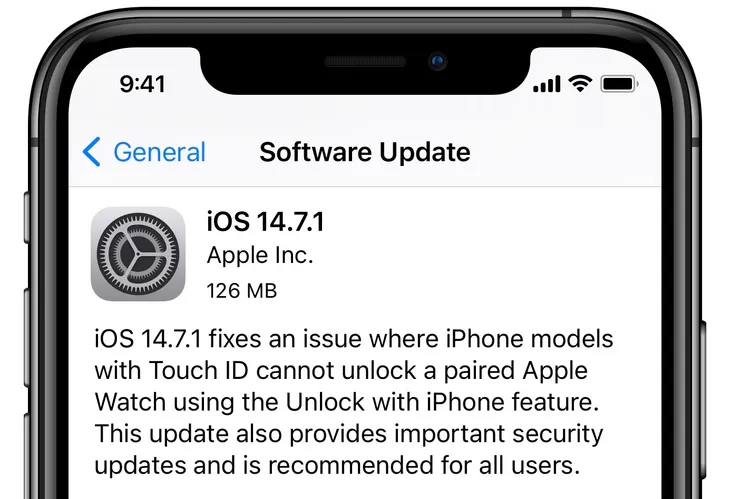 iPhone gặp sự cố mất sóng sau khi cập nhật iOS 14.7.1 - Ảnh 1.