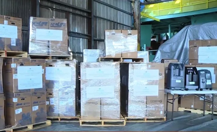 Việt kiều Mỹ tặng 250 máy trợ thở trị giá 750.000 USD cho Việt Nam - Ảnh 1. Việt kiều Mỹ tặng 250 máy trợ thở trị giá 750.000 USD cho Việt Nam - Ảnh 1.