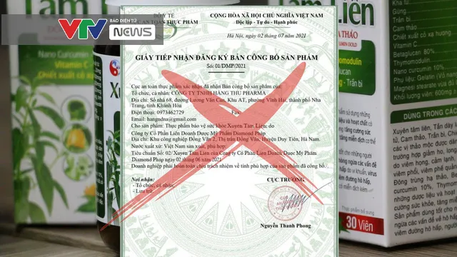 Thần dược chữa COVID-19 Xuyên Tâm Liên: Thổi phồng công dụng, làm giả giấy tờ về sản phẩm - Ảnh 6. Thần dược chữa COVID-19 Xuyên Tâm Liên: Thổi phồng công dụng, làm giả giấy tờ về sản phẩm - Ảnh 6.