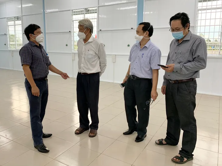 Trà Vinh: Khẩn trương hoàn thiện Bệnh viện Hồi sức COVID-19 - Ảnh 1. Trà Vinh: Khẩn trương hoàn thiện Bệnh viện Hồi sức COVID-19 - Ảnh 1.
