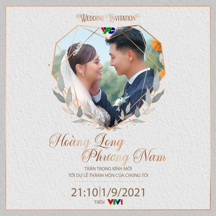 Lộ thiệp mời đám cưới Long – Nam Hương vị tình thân: Thời gian địa điểm rõ ràng! - Ảnh 1. Lộ thiệp mời đám cưới Long – Nam Hương vị tình thân: Thời gian địa điểm rõ ràng! - Ảnh 1.
