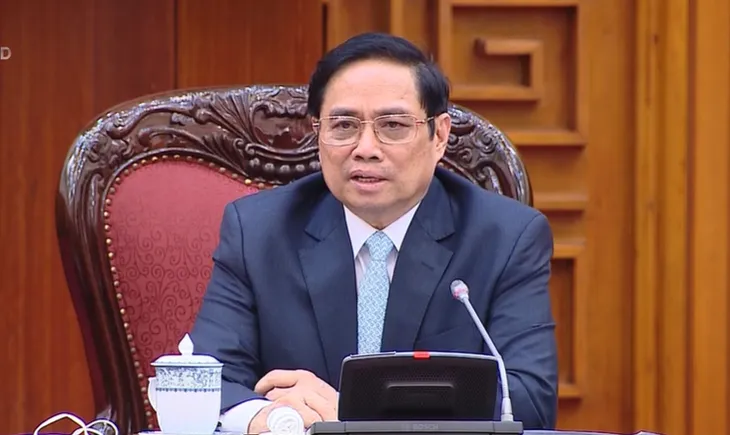 Thủ tướng: Đề nghị Nga hỗ trợ cung cấp, sản xuất vaccine và thuốc điều trị COVID-19 - Ảnh 1. Thủ tướng: Đề nghị Nga hỗ trợ cung cấp, sản xuất vaccine và thuốc điều trị COVID-19 - Ảnh 1.