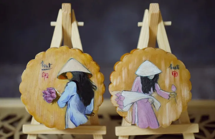 Những mẫu bánh Trung thu cực độc đáo - Ảnh 2. Những mẫu bánh Trung thu cực độc đáo - Ảnh 2.