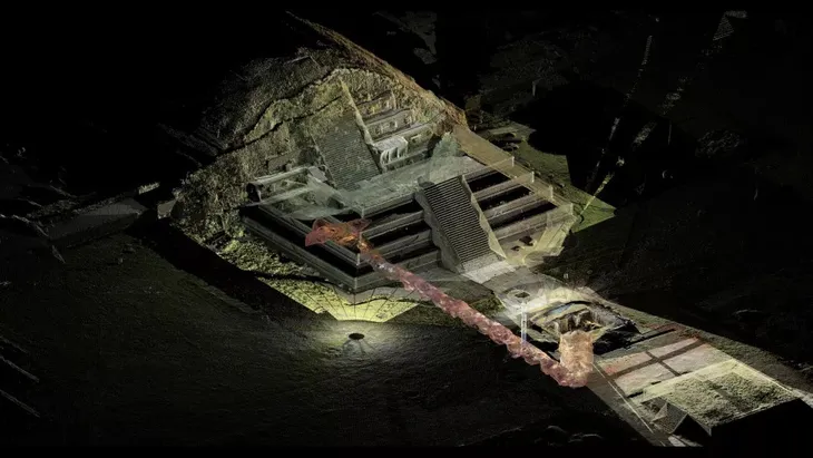 Phát hiện bó hoa hơn 2.000 tuổi dưới kim tự tháp Teotihuacan - Ảnh 3. Phát hiện bó hoa hơn 2.000 tuổi dưới kim tự tháp Teotihuacan - Ảnh 3.