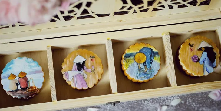 Những mẫu bánh Trung thu cực độc đáo - Ảnh 5. Những mẫu bánh Trung thu cực độc đáo - Ảnh 5.