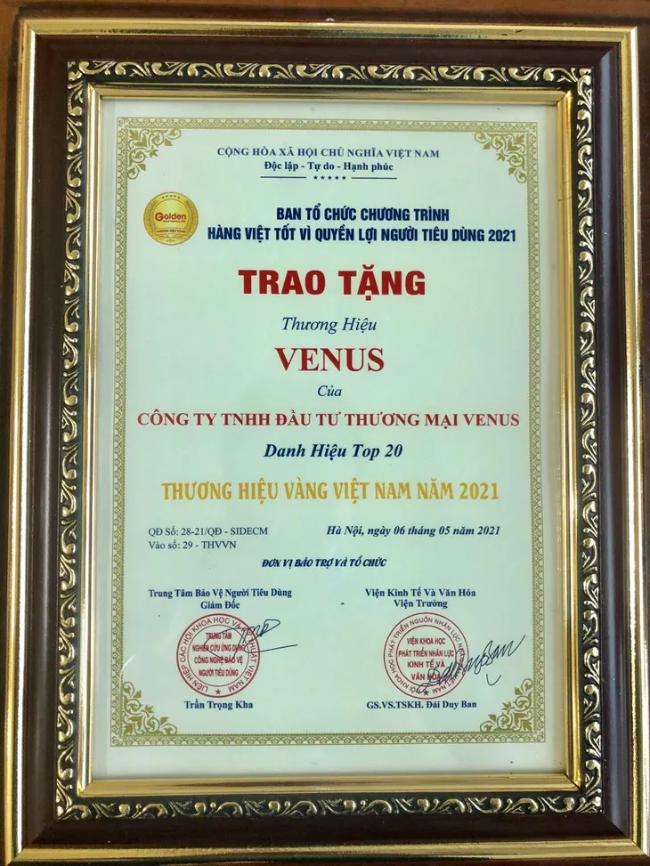 Venus - Thương hiệu Việt mang tới các sản phẩm chăm sóc sức khỏe an toàn từ thiên nhiên - Ảnh 3. Venus - Thương hiệu Việt mang tới các sản phẩm chăm sóc sức khỏe an toàn từ thiên nhiên - Ảnh 3.