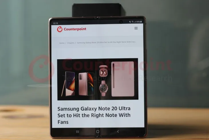Samsung tham vọng thống lĩnh thị trường smartphone màn hình gập - Ảnh 1.