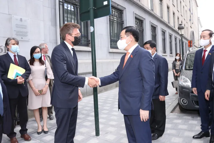 Quan hệ Việt Nam - Bỉ được duy trì và phát triển tốt đẹp - Ảnh 1. Quan hệ Việt Nam - Bỉ được duy trì và phát triển tốt đẹp - Ảnh 1.