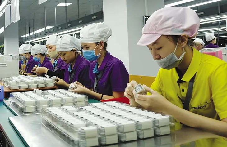 Doanh nghiệp “vùng xanh” Hà Nội phấn khởi trở lại sản xuất - Ảnh 3. Doanh nghiệp “vùng xanh” Hà Nội phấn khởi trở lại sản xuất - Ảnh 3.