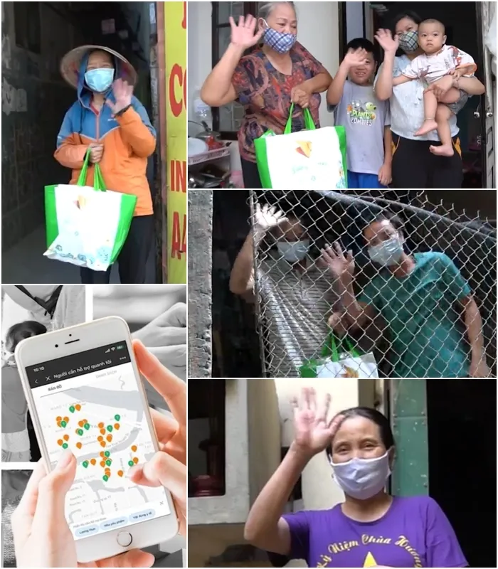 Việc tử tế Alo! Tôi tới đây - Sẵn sàng trợ giúp để cùng nhau vượt qua dịch bệnh - Ảnh 5. Việc tử tế Alo! Tôi tới đây - Sẵn sàng trợ giúp để cùng nhau vượt qua dịch bệnh - Ảnh 5.