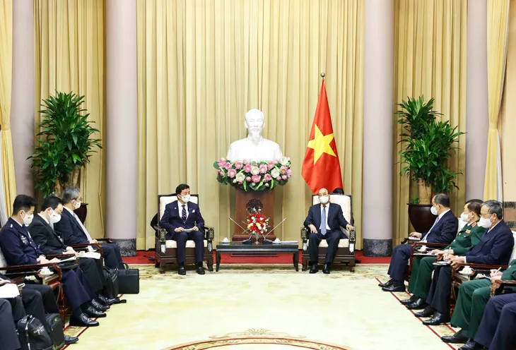 Việt Nam - Nhật Bản hợp tác quốc phòng để bảo đảm hòa bình - Ảnh 1. Việt Nam - Nhật Bản hợp tác quốc phòng để bảo đảm hòa bình - Ảnh 1.