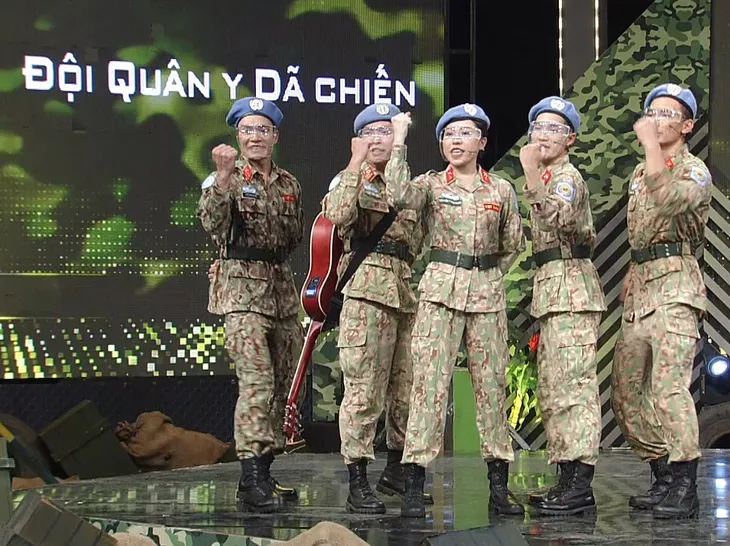 Dàn trai xinh gái đẹp Cục giữ gìn hòa bình Việt Nam tại Chúng tôi chiến sĩ - Ảnh 3. Dàn trai xinh gái đẹp Cục giữ gìn hòa bình Việt Nam tại Chúng tôi chiến sĩ - Ảnh 3.