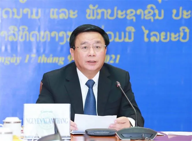 Tăng cường hợp tác trao đổi lý luận và đào tạo cán bộ Việt Nam - Lào - Ảnh 2. Tăng cường hợp tác trao đổi lý luận và đào tạo cán bộ Việt Nam - Lào - Ảnh 2.