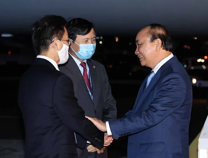 Chủ tịch nước tới Mỹ, bắt đầu tham dự chương trình Đại hội đồng Liên hợp quốc - Ảnh 1. Chủ tịch nước tới Mỹ, bắt đầu tham dự chương trình Đại hội đồng Liên hợp quốc - Ảnh 1.