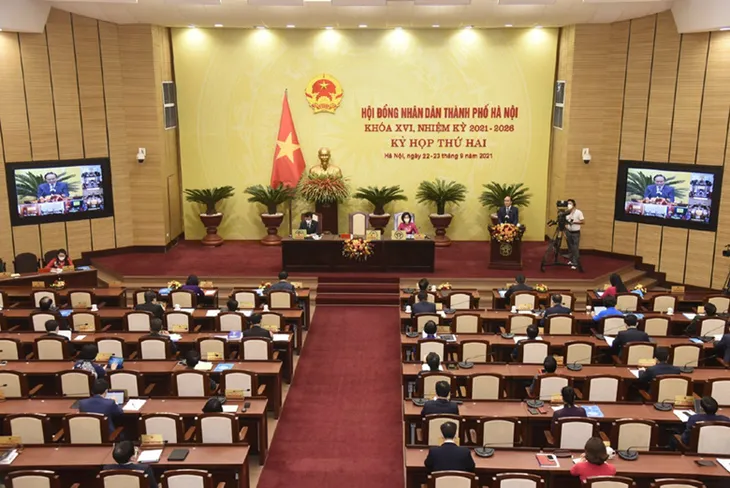 Hà Nội thông qua Nghị quyết về phát triển KT-XH 2021-2025 với 2 kịch bản tăng trưởng - Ảnh 1. Hà Nội thông qua Nghị quyết về phát triển KT-XH 2021-2025 với 2 kịch bản tăng trưởng - Ảnh 1.
