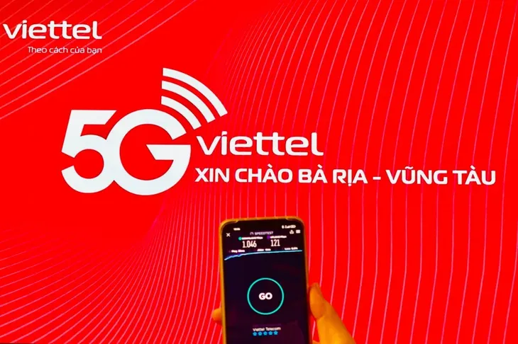 Viettel khai trương mạng 5G tại Bà Rịa - Vũng Tàu - Ảnh 1. Viettel khai trương mạng 5G tại Bà Rịa - Vũng Tàu - Ảnh 1.