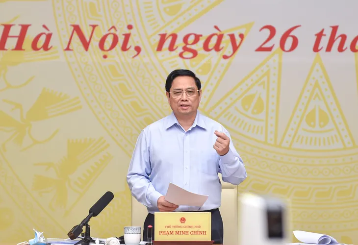 Thủ tướng: Các bộ, ngành, địa phương phải có trách nhiệm, chia sẻ, đồng hành cùng doanh nghiệp - Ảnh 1. Thủ tướng: Các bộ, ngành, địa phương phải có trách nhiệm, chia sẻ, đồng hành cùng doanh nghiệp - Ảnh 1.