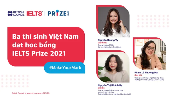 3 nữ thí sinh của Việt Nam nhận học bổng IELTS Prize 2021 - Ảnh 1. 3 nữ thí sinh của Việt Nam nhận học bổng IELTS Prize 2021 - Ảnh 1.