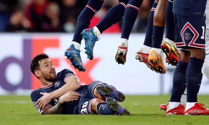 Hình ảnh ấn tượng của Messi trong trận thắng Man City - Ảnh 4. Hình ảnh ấn tượng của Messi trong trận thắng Man City - Ảnh 4.