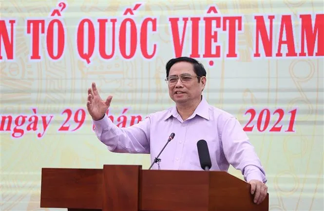 Sự phối hợp giữa Chính phủ và Mặt trận Tổ quốc ngày càng hiệu quả, thực chất - Ảnh 2. Sự phối hợp giữa Chính phủ và Mặt trận Tổ quốc ngày càng hiệu quả, thực chất - Ảnh 2.