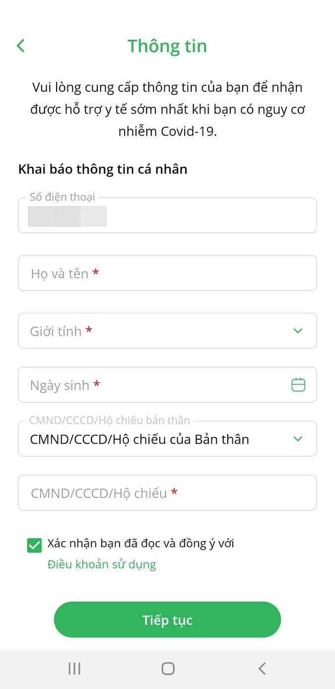 Hướng dẫn cài đặt và sử dụng ứng dụng phòng chống dịch PC-Covid Quốc gia - Ảnh 6. Hướng dẫn cài đặt và sử dụng ứng dụng phòng chống dịch PC-Covid Quốc gia - Ảnh 6.