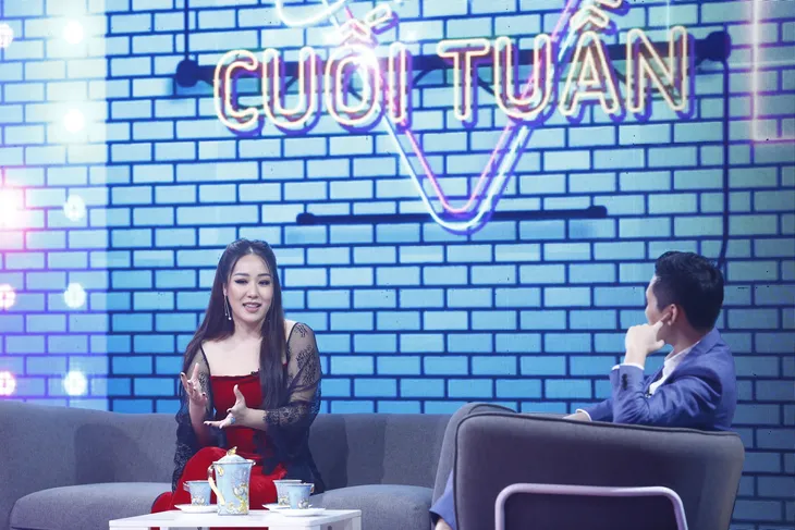 Hoa hậu Ngô Phương Lan khoe giọng trong Cuộc hẹn cuối tuần - Ảnh 3. Hoa hậu Ngô Phương Lan khoe giọng trong Cuộc hẹn cuối tuần - Ảnh 3.