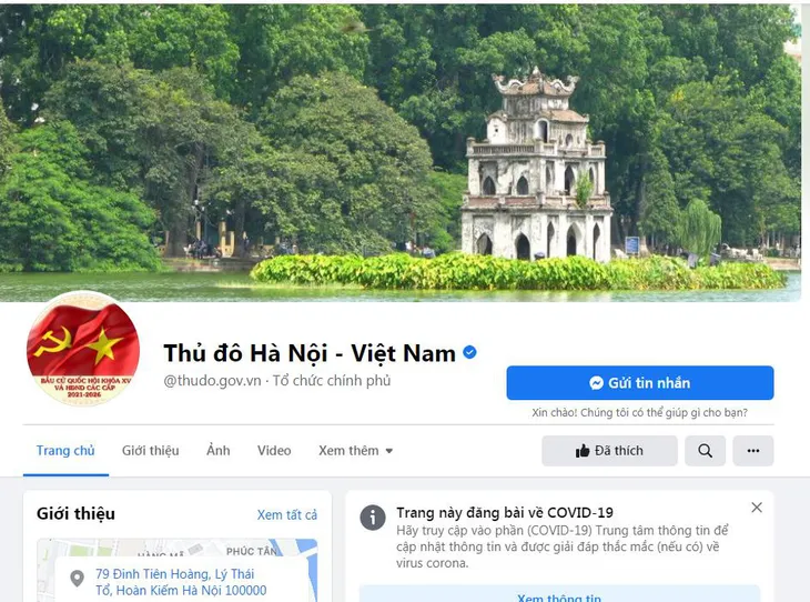 Hà Nội mạnh tay xử lý các trang nhóm cố tình giả mạo thông tin của chính quyền thành phố - Ảnh 1. Hà Nội mạnh tay xử lý các trang nhóm cố tình giả mạo thông tin của chính quyền thành phố - Ảnh 1.