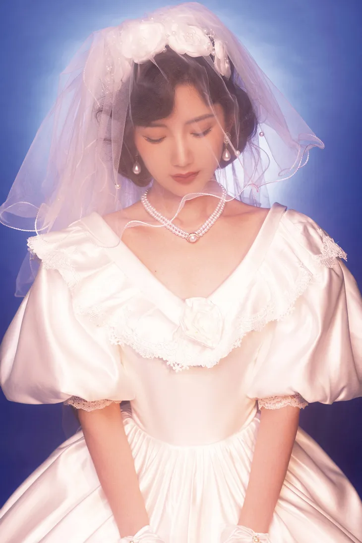Liêu xiêu vì cô dâu Mao Hiểu Đồng đẹp như mơ - Ảnh 5. Liêu xiêu vì cô dâu Mao Hiểu Đồng đẹp như mơ - Ảnh 5.