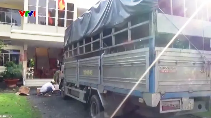 Vận chuyển hàng ngàn bao thuốc lá lậu bằng xe… luồng xanh - Ảnh 1. Vận chuyển hàng ngàn bao thuốc lá lậu bằng xe… luồng xanh - Ảnh 1.