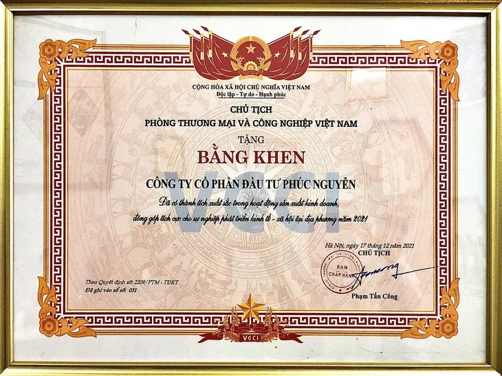 Công ty Phúc Nguyễn - Thương hiệu WATAPY doanh nghiệp có thành tích xuất sắc năm 2021 - Ảnh 2. Công ty Phúc Nguyễn - Thương hiệu WATAPY doanh nghiệp có thành tích xuất sắc năm 2021 - Ảnh 2.