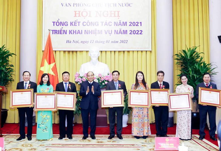 Văn phòng Chủ tịch nước thực hiện hiệu quả hơn nữa công tác tham mưu, tổng hợp - Ảnh 1. Văn phòng Chủ tịch nước thực hiện hiệu quả hơn nữa công tác tham mưu, tổng hợp - Ảnh 1.