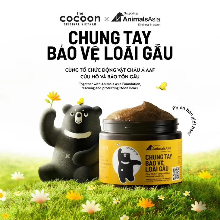 Cocoon - mỹ phẩm Việt Nam tiên phong hành động vì động vật - Ảnh 1. Cocoon - mỹ phẩm Việt Nam tiên phong hành động vì động vật - Ảnh 1.