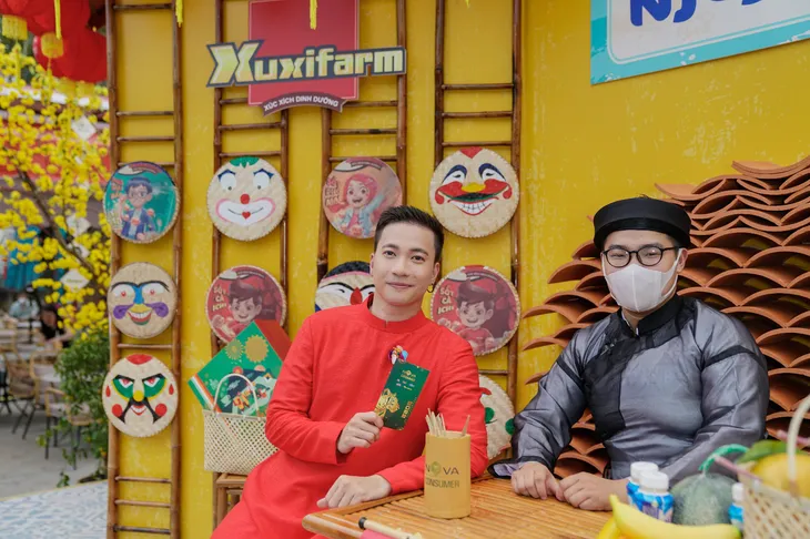 Sao Việt bất ngờ với không gian thưởng lãm Tết Việt 2022 tại Novaland Gallery - Ảnh 4.