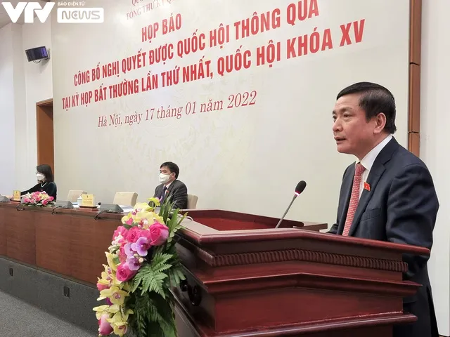 Công bố 4 Nghị quyết được Quốc hội thông qua tại kỳ họp bất thường - Ảnh 1. Công bố 4 Nghị quyết được Quốc hội thông qua tại kỳ họp bất thường - Ảnh 1.