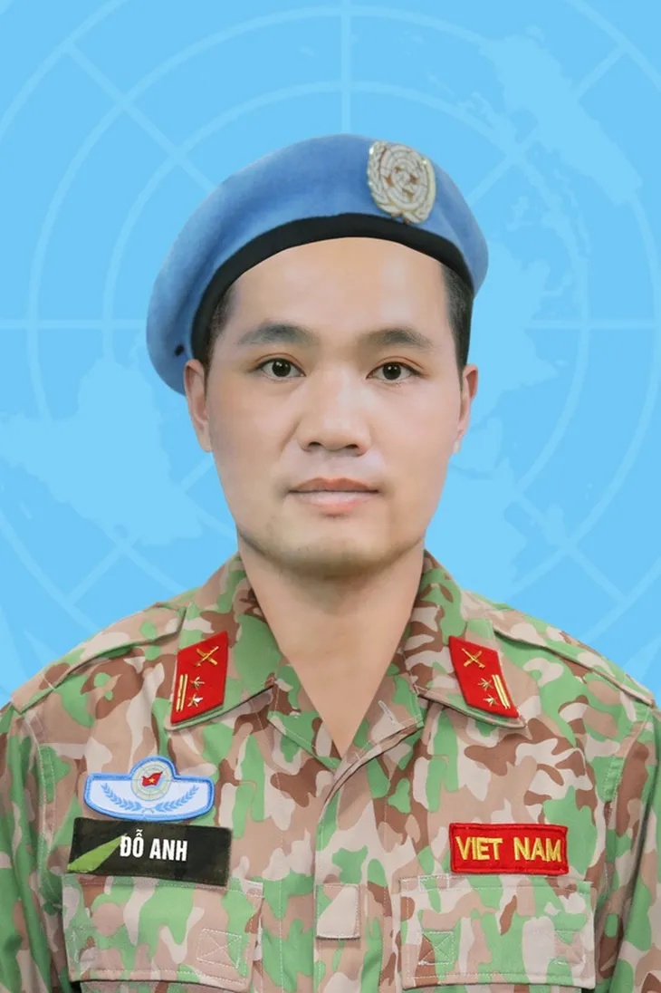 Trung tá Đỗ Anh hi sinh trong thời gian làm nhiệm vụ gìn giữ hòa bình LHQ - Ảnh 1.