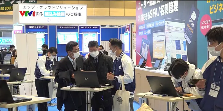 Ấn tượng sản phẩm và giải pháp công nghệ Việt tại tuần lễ công nghệ thông tin Osaka 2022 - Ảnh 1. Ấn tượng sản phẩm và giải pháp công nghệ Việt tại tuần lễ công nghệ thông tin Osaka 2022 - Ảnh 1.
