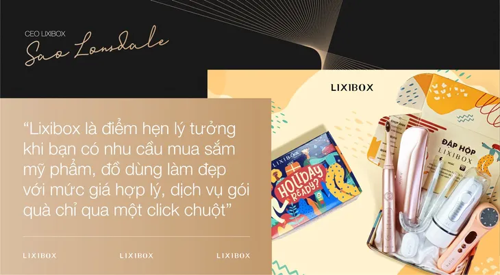 Sao Lonsdale, CEO Lixibox: Đi làm thuê vẫn là nền tảng tốt nhất để làm chủ - Ảnh 4. Sao Lonsdale, CEO Lixibox: Đi làm thuê vẫn là nền tảng tốt nhất để làm chủ - Ảnh 4.