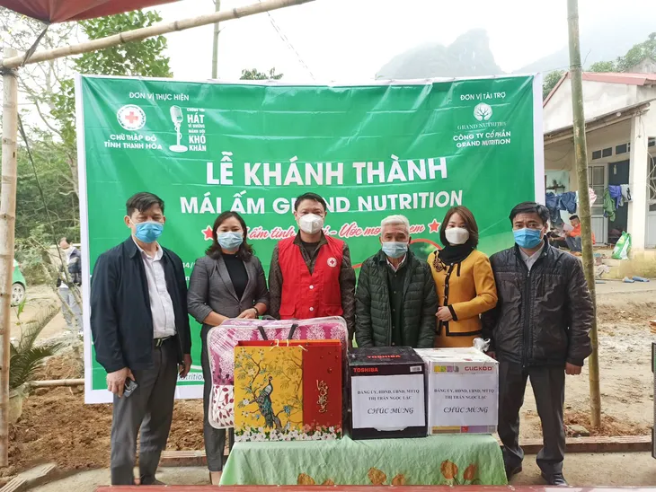 Thanh Hóa: Khánh thành nhà tình thương “Mái ấm Grand Nutrition” và trao tặng quà Tết - Ảnh 1. Thanh Hóa: Khánh thành nhà tình thương “Mái ấm Grand Nutrition” và trao tặng quà Tết - Ảnh 1.
