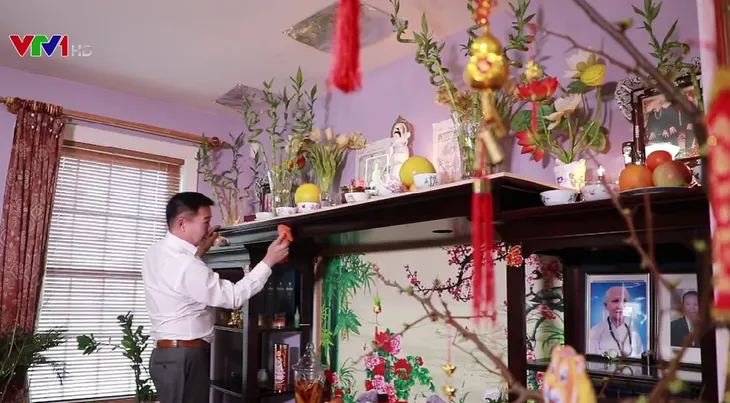 Bữa cơm Tết truyền thống Việt Nam trên đất Mỹ - Ảnh 1. Bữa cơm Tết truyền thống Việt Nam trên đất Mỹ - Ảnh 1.