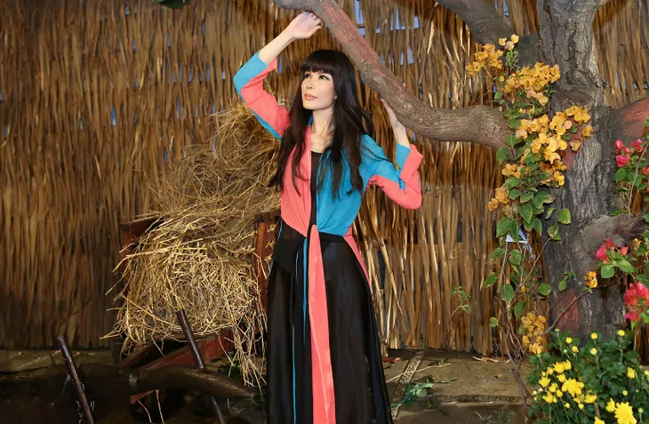 “Thôn nữ” Nhật Hạ trong bộ ảnh đón Xuân Nhâm Dần - Ảnh 2. “Thôn nữ” Nhật Hạ trong bộ ảnh đón Xuân Nhâm Dần - Ảnh 2.