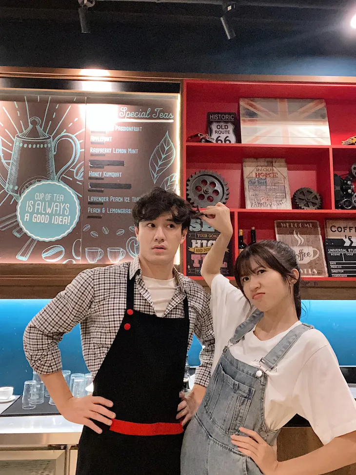 Hậu trường vui nhộn của Thương ngày nắng về - Ảnh 4. Hậu trường vui nhộn của Thương ngày nắng về - Ảnh 4.