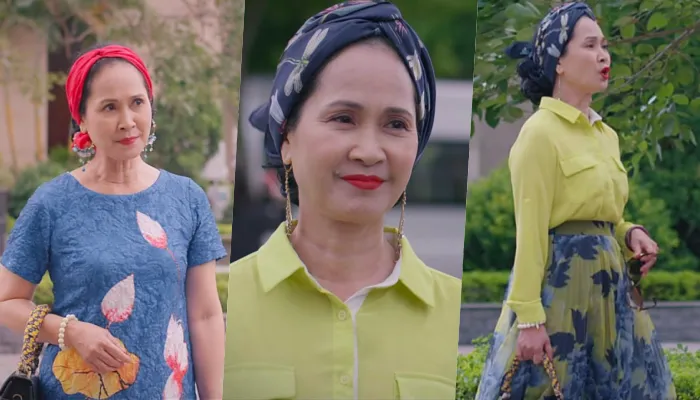 Thời trang đồng bóng của mẹ chồng NSND Lan Hương trong Thương ngày nắng về - Ảnh 6. Thời trang đồng bóng của mẹ chồng NSND Lan Hương trong Thương ngày nắng về - Ảnh 6.