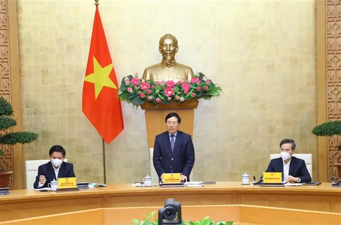 Phó Thủ tướng Phạm Bình Minh phát động Năm An toàn giao thông 2022 - Ảnh 1. Phó Thủ tướng Phạm Bình Minh phát động Năm An toàn giao thông 2022 - Ảnh 1.