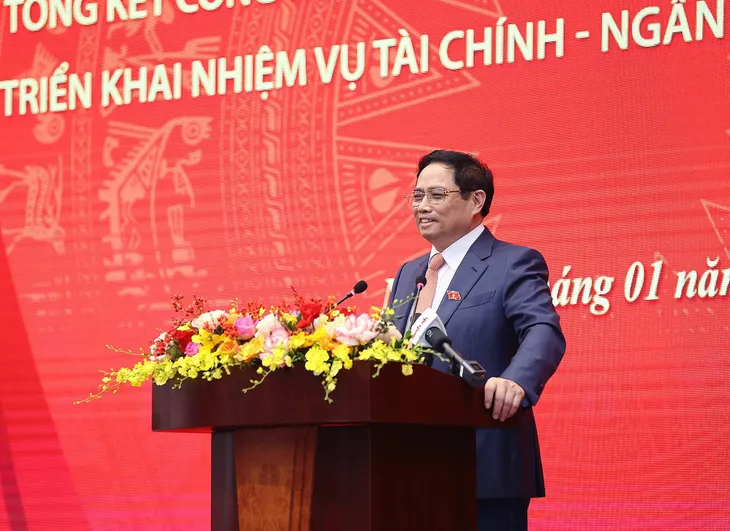 Thủ tướng Phạm Minh Chính: Phối hợp nhịp nhàng giữa chính sách tài khóa và tiền tệ - Ảnh 1. Thủ tướng Phạm Minh Chính: Phối hợp nhịp nhàng giữa chính sách tài khóa và tiền tệ - Ảnh 1.