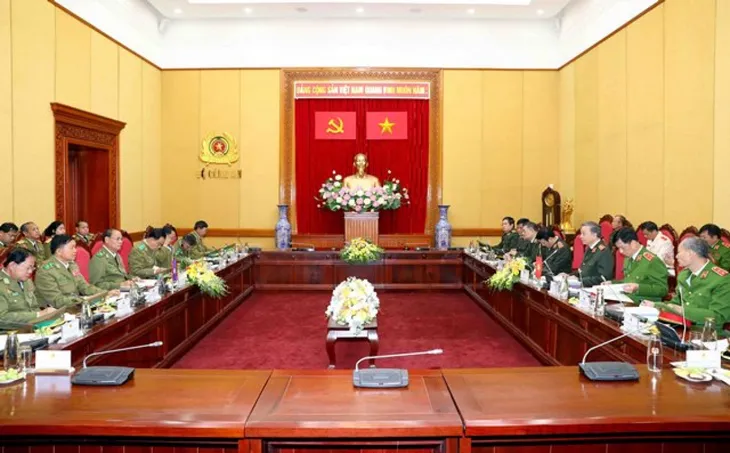 Việt Nam - Lào tăng cường hợp tác phòng chống tội phạm - Ảnh 1. Việt Nam - Lào tăng cường hợp tác phòng chống tội phạm - Ảnh 1.