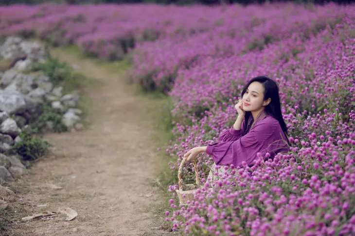 BTV Hoài Anh khoe mặt mộc đẹp ngỡ ngàng giữa rừng hoa - Ảnh 5. BTV Hoài Anh khoe mặt mộc đẹp ngỡ ngàng giữa rừng hoa - Ảnh 5.