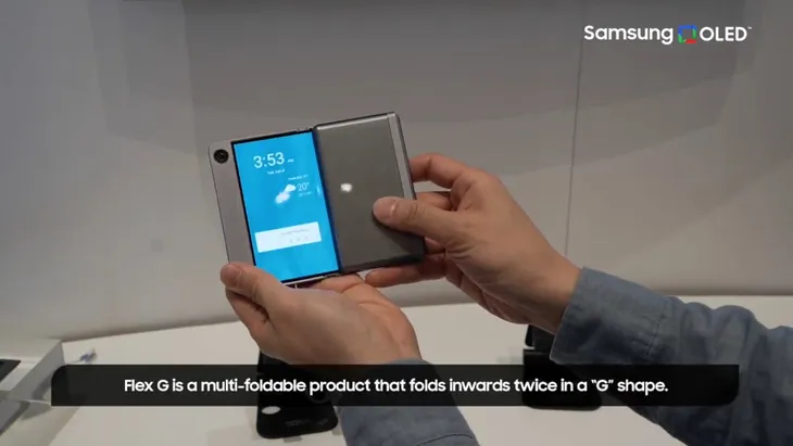 CES 2022: Samsung trình diễn máy tính bảng gập 3, smartphone màn hình cuộn - Ảnh 1. CES 2022: Samsung trình diễn máy tính bảng gập 3, smartphone màn hình cuộn - Ảnh 1.